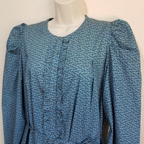 CHRISTY DAWN The Callan Dress in Geo Ditzy Azul - Picture 2 of 11